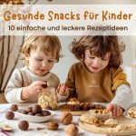 Kinder essen gesunde Snacks ohne Zucker