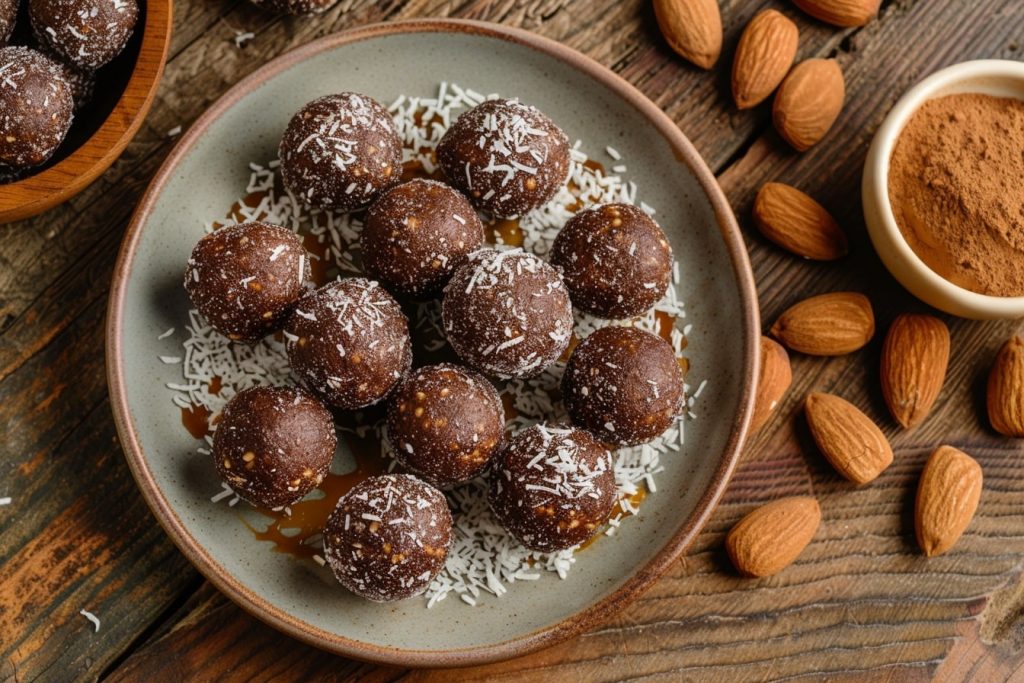Energyballs, gesunder Snack für Kinder