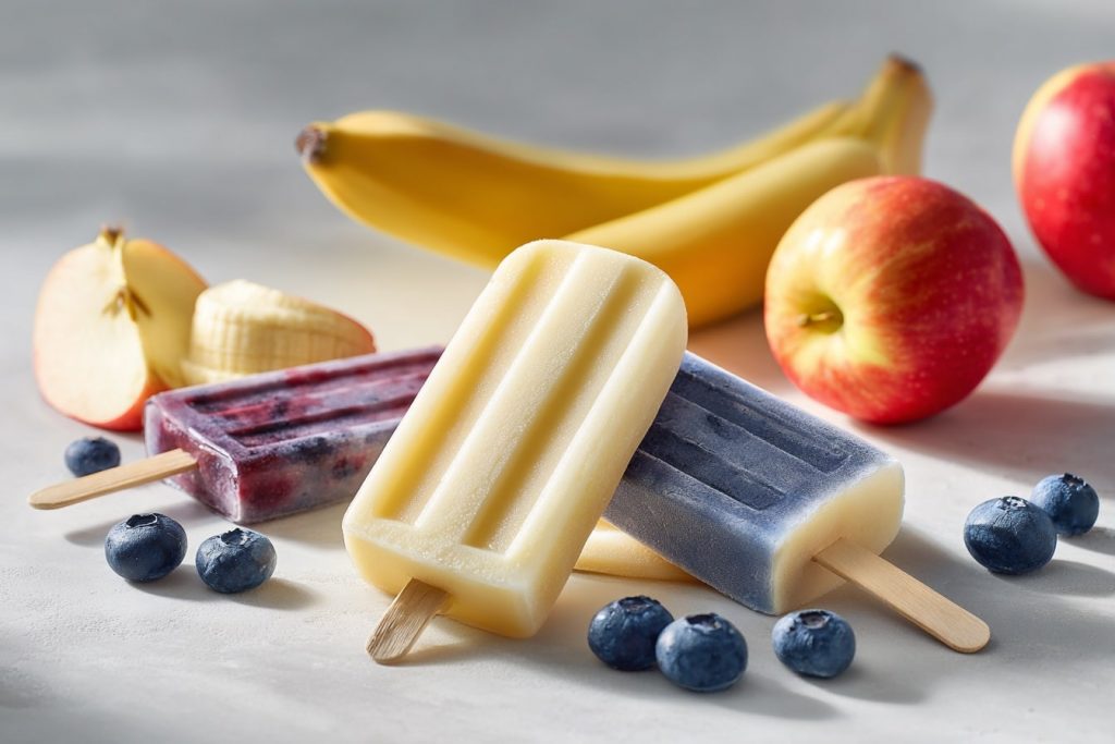Eis für Babys was gesund und süß ist, zuckerfrei
