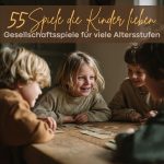Von Klassikern bis Geheimtipps: 55 Spiele, die Kinder begeistern Kinder die Gesellschaftsspiele spielen