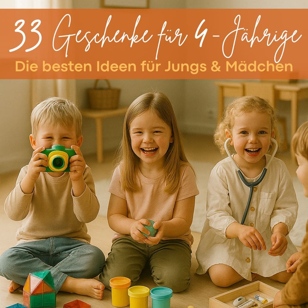 Geschenkideen für Kinder ab 4 Jahren