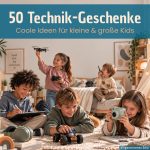 Kinder die mit verschiedenen Techniken-Geschenken spielen